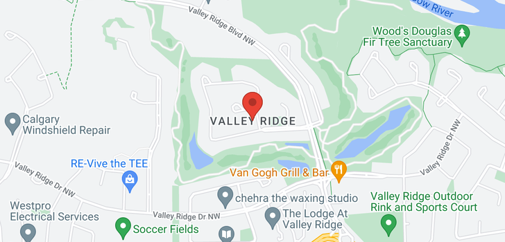 map of 45 Valley Crest CL NW